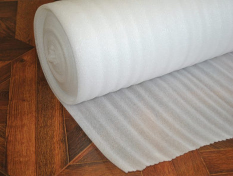 White Valu-Lay Underlay 2mmX25mX1m (25sqm Roll)