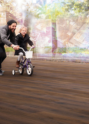 Bourbon Hills Oak Aqua 14mm AC6