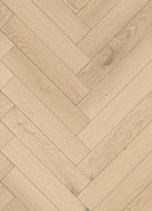 Annalee Oak Herringbone Aqua 12mm AC5