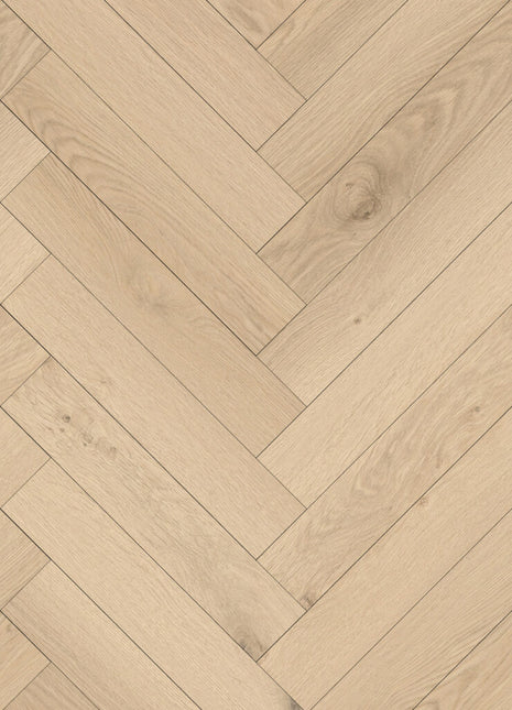 Annalee Oak Herringbone Aqua 12mm AC5